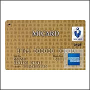 MIカード ゴールド（三越 M CARD・MICARD・伊勢丹アイカード）